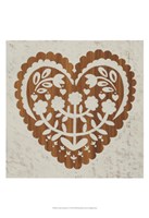 Country Woodcut IV Fine Art Print