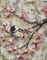 Cherry Blossom Bird II Fine Art Print