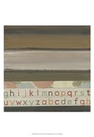 Alphabet II Fine Art Print