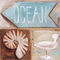 Where's the Ocean? by Amanda J. Brooks - 12" x 12"