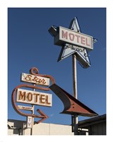 Star Motel in Lompoc, California Fine Art Print