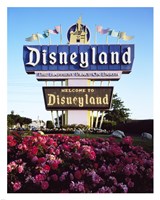 Disneyland in Orange County, California, 1955 Fine Art Print