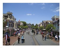 Disneyland Main Street Fine Art Print