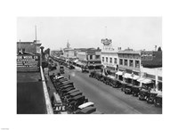 Downtown Anaheim 1932 Fine Art Print