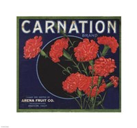Carnation Brand Oranges, Anaheim Fine Art Print