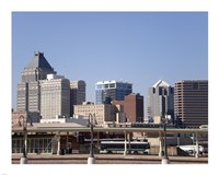 Greensboro Skyline Fine Art Print