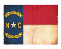 North Carolina Flag Fine Art Print