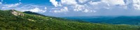 Panorama of the Blue Ridge Parkway Asheville, NC - various sizes