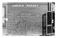 Lincoln Market Winston Salem, North Carolina Fine Art Print