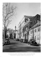 Salem College, General View, Salem Square, Winston-Salem, Forsyth County, NC Fine Art Print