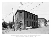 Salem Manufacturing Company, Arista Cotton Mill, Winston-Salem, Forsyth County, NC Fine Art Print