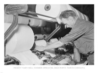 Pickett Yarn Mill. Combers High Point, North Carolina Fine Art Print