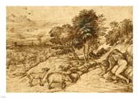 Pastoral Scene Fine Art Print