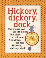 Hickory Dickory Fine Art Print