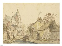 View of Eindhoven from the Northeast Fine Art Print