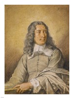 Portrait of M. Quatrehomme du Lys Fine Art Print