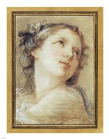 Head of a Bacchante by Charles-Joseph Natoire - various sizes