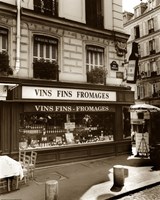 Vins et Fromages Fine Art Print