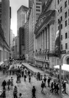 Wall Street HDR 1 Fine Art Print