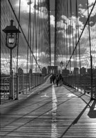Brooklyn Bridge HDR 1 Framed Print