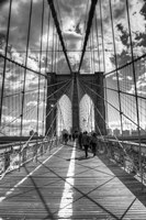 Brooklyn Bridge HDR 2 Fine Art Print