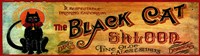 Black Cat by Red Horse Signs - various sizes