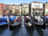 Gondolas Fine Art Print