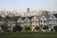Painted Ladies San Franciso 1 Fine Art Print