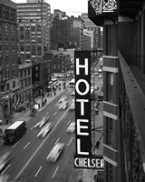 Chelsea Black and White Framed Print