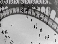 Eiffel Shadows Fine Art Print