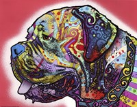 Profile Mastiff Fine Art Print