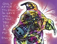 I'm a Pit Bull Fine Art Print