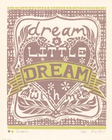 Dream a Little Dream with Me by Zoe Badger - 8" x 10", FulcrumGallery.com brand