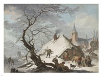 A Winter Scene Fine Art Print