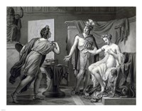 Alexander Ceding Campaspe to Apelles Fine Art Print