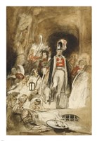 Study for Sir David Baird Discovering the Body of Tipu Sahib Fine Art Print