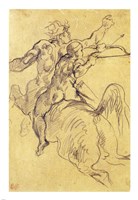 The Education of Achilles Fine Art Print