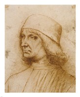 Portrait of a Man Fine Art Print