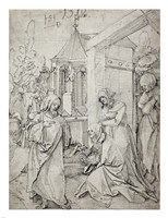 Christ Taking Leave of His Mother Fine Art Print