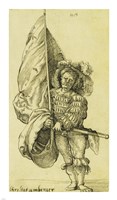 A Standard Bearer Fine Art Print