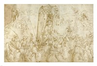 A Turkish Procession Fine Art Print