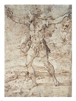 David with the Head of Goliath Fine Art Print