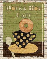 Polka Dot Cafe Fine Art Print