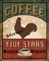 Coffee Blend Label III Fine Art Print