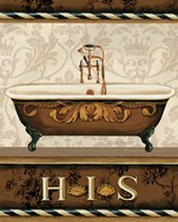 Bourgoisie Bath I by Lisa Audit - various sizes - $21.99