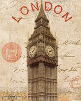 Letter from London Framed Print