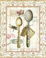 Rose Garden Utensils II Fine Art Print