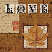 Natures Journal - Love Fine Art Print