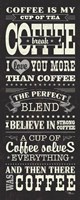 Coffee Lovers I Framed Print