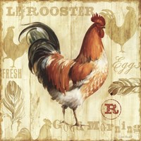 Joli Rooster I by Lisa Audit - various sizes